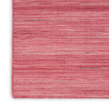 nourison interweave iwv01 rose rug
