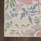 nourison nourison washables nwb06 cream multicolor rug