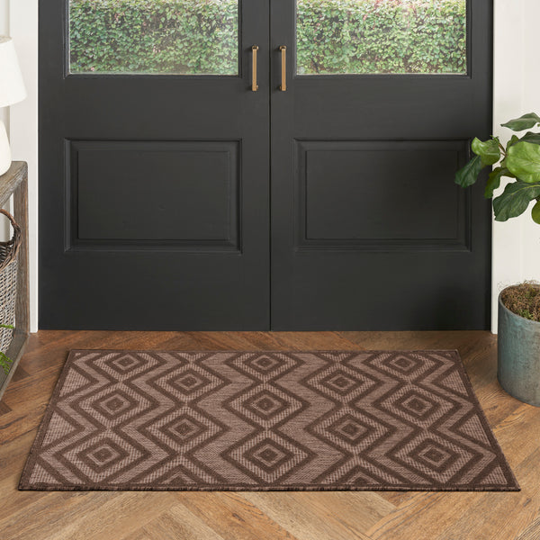 nourison versatile nrv01 brown rug