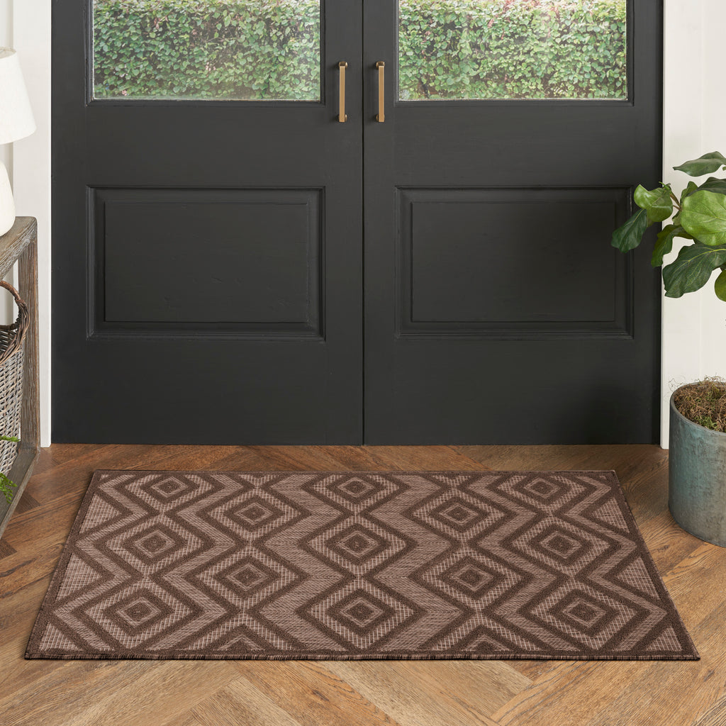 nourison versatile nrv01 brown rug