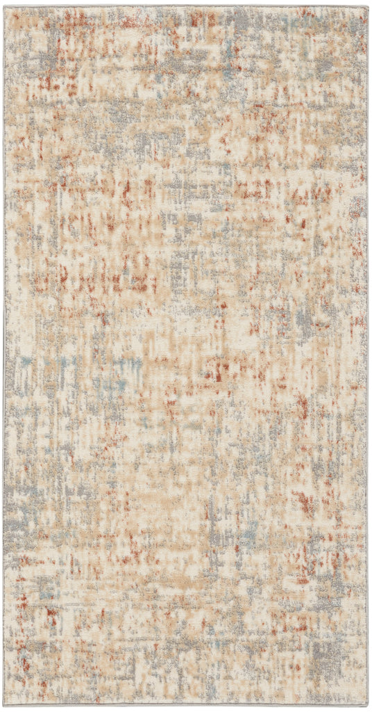 nourison ck005 enchanting ech06 ivory grey rug