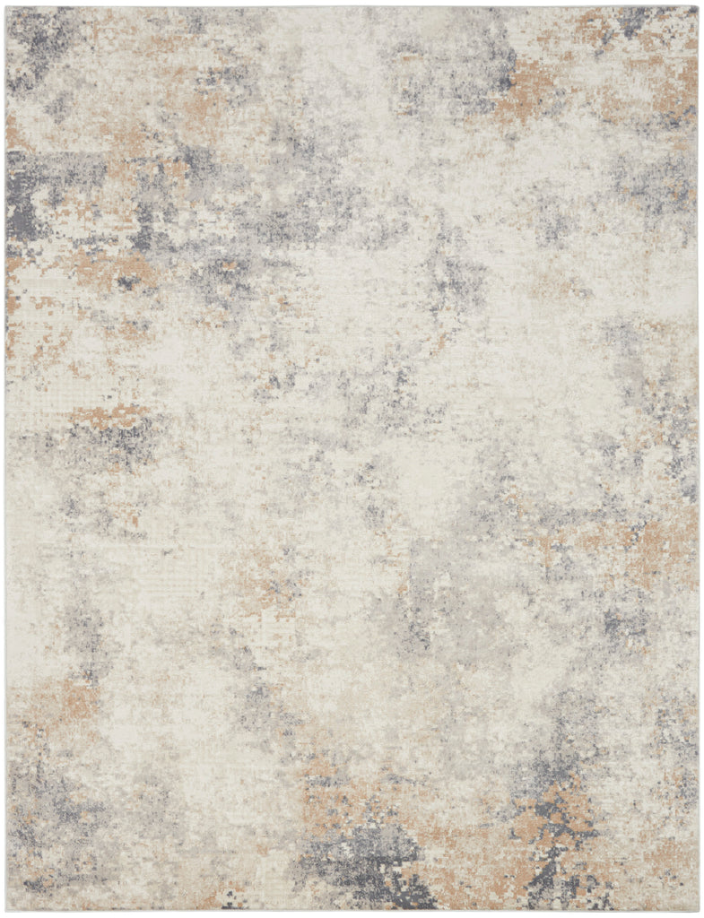 nourison ck005 enchanting ech07 ivory grey rug