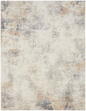 nourison ck005 enchanting ech07 ivory grey rug