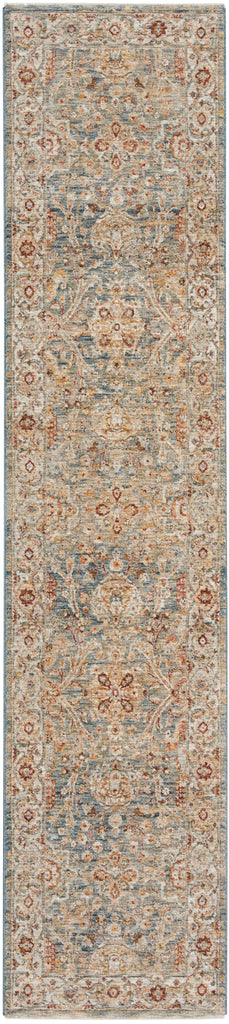 nourison sahar shr03 blue rug