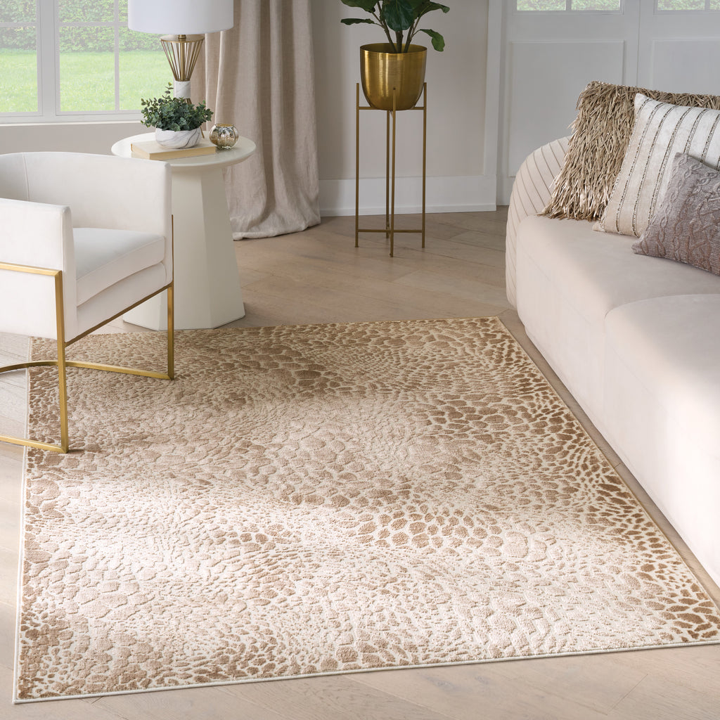 nourison desire dsr08 camel silver rug