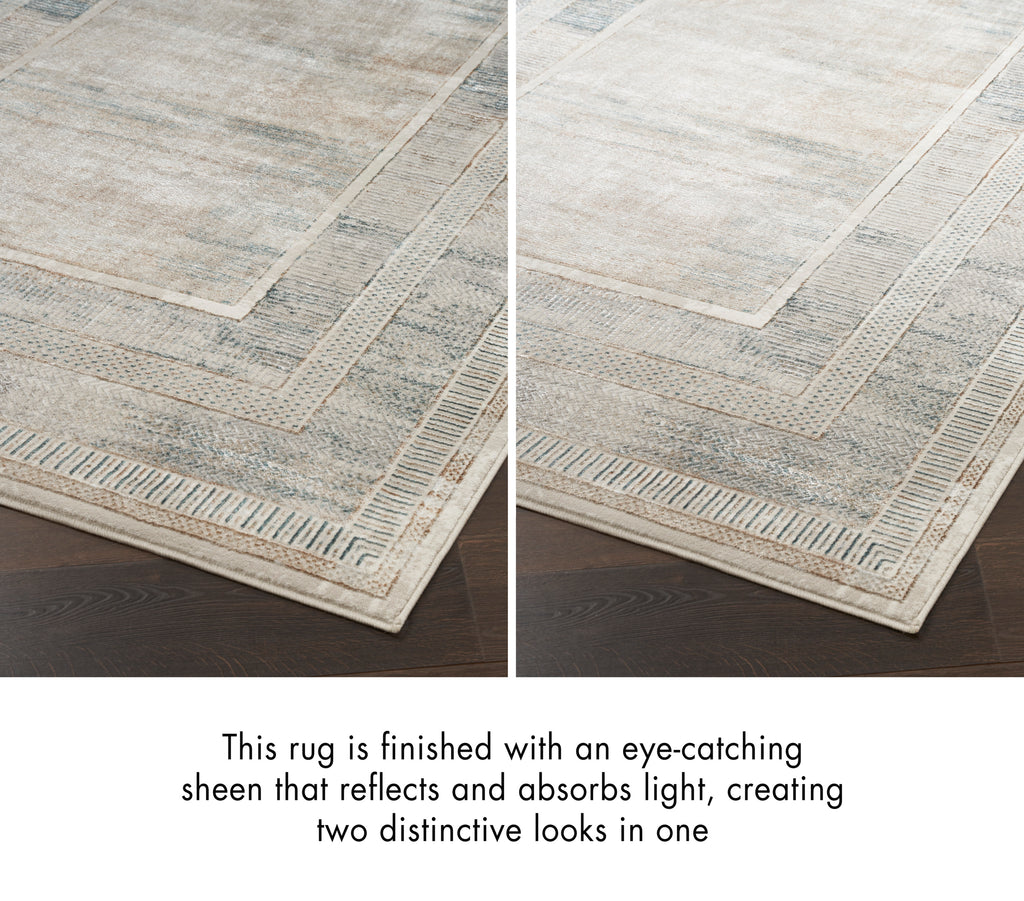nourison glitz glz07 ivory multicolor rug