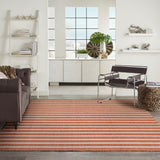 nourison positano pos03 terracotta ivory rug