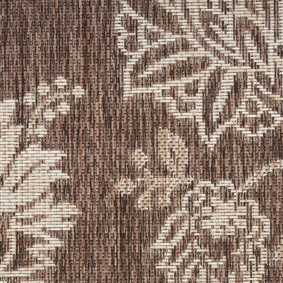 nourison garden oasis goa03 mocha rug