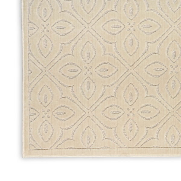 nourison washable charm wch03 ivory rug