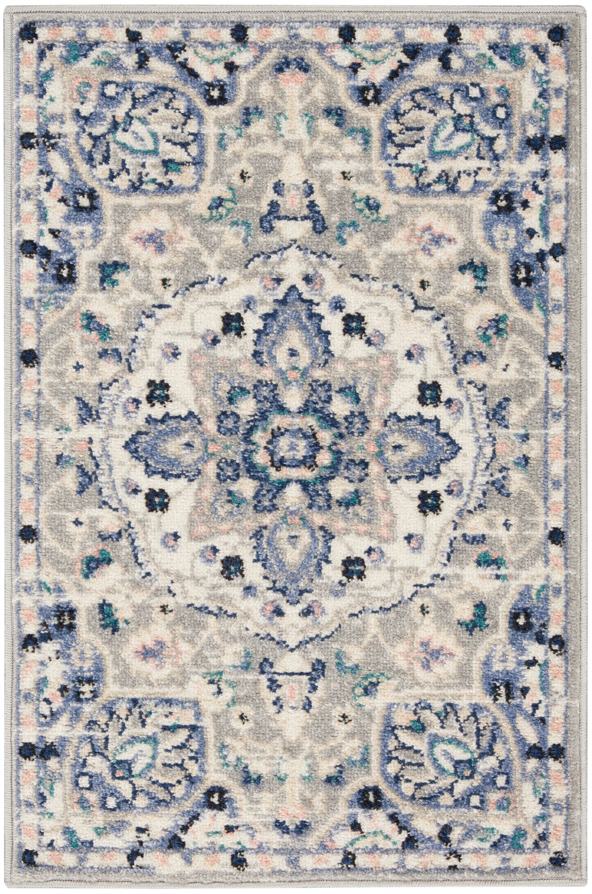nourison passion psn22 grey beige rug