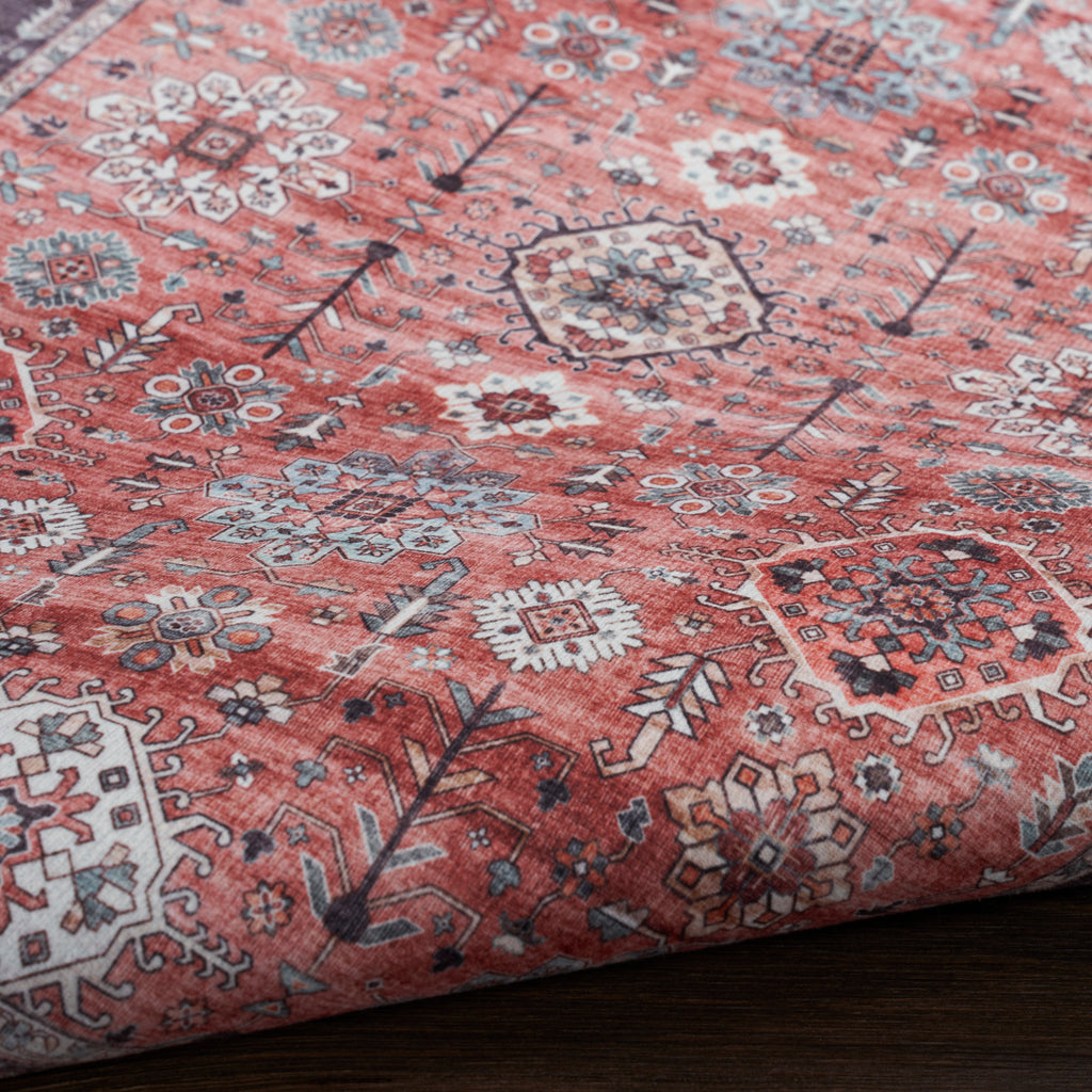 nourison fulton ful12 rust rug
