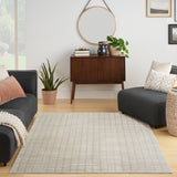 nourison modern comfort mnc03 grey ivory rug