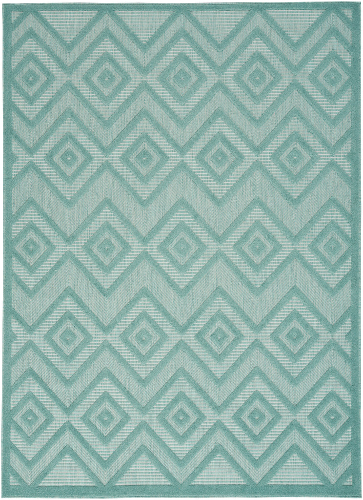 nourison versatile nrv01 aqua teal rug