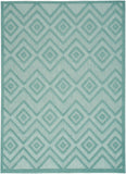 nourison versatile nrv01 aqua teal rug