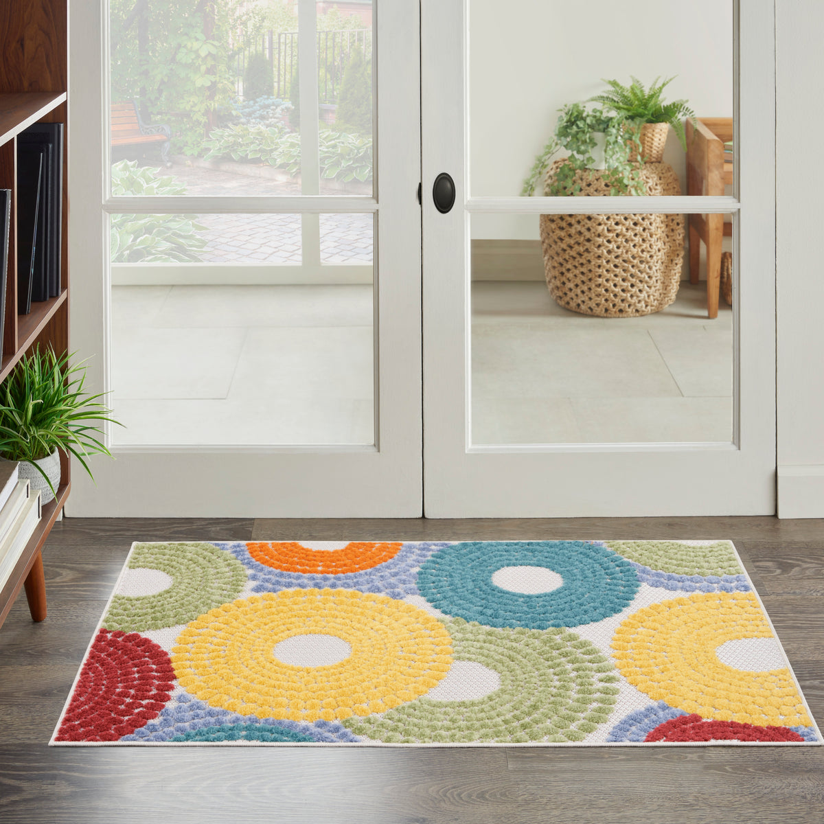 nourison aloha alh29 multicolor rug
