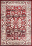 nourison vintage home vnh02 red rug