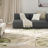 nourison astra machine washable asw14 beige green rug