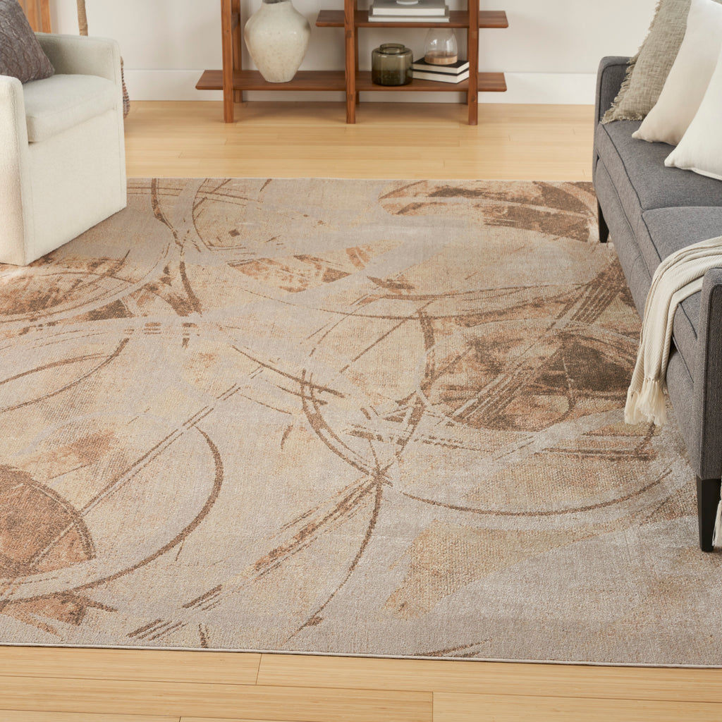nourison astra machine washable asw14 beige rug