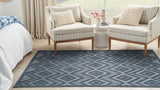 nourison versatile nrv01 navy blue rug