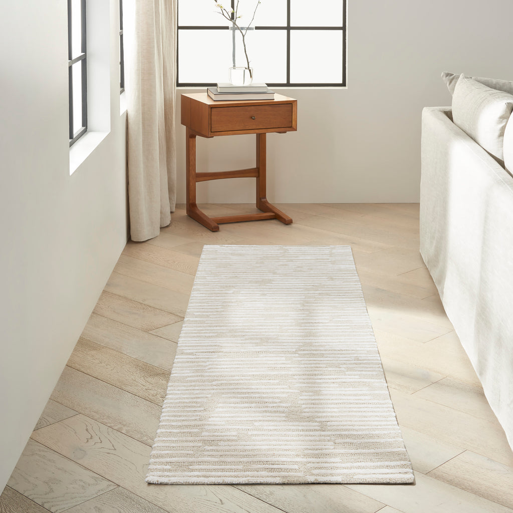 nourison ck010 linear lnr01 ivory rug