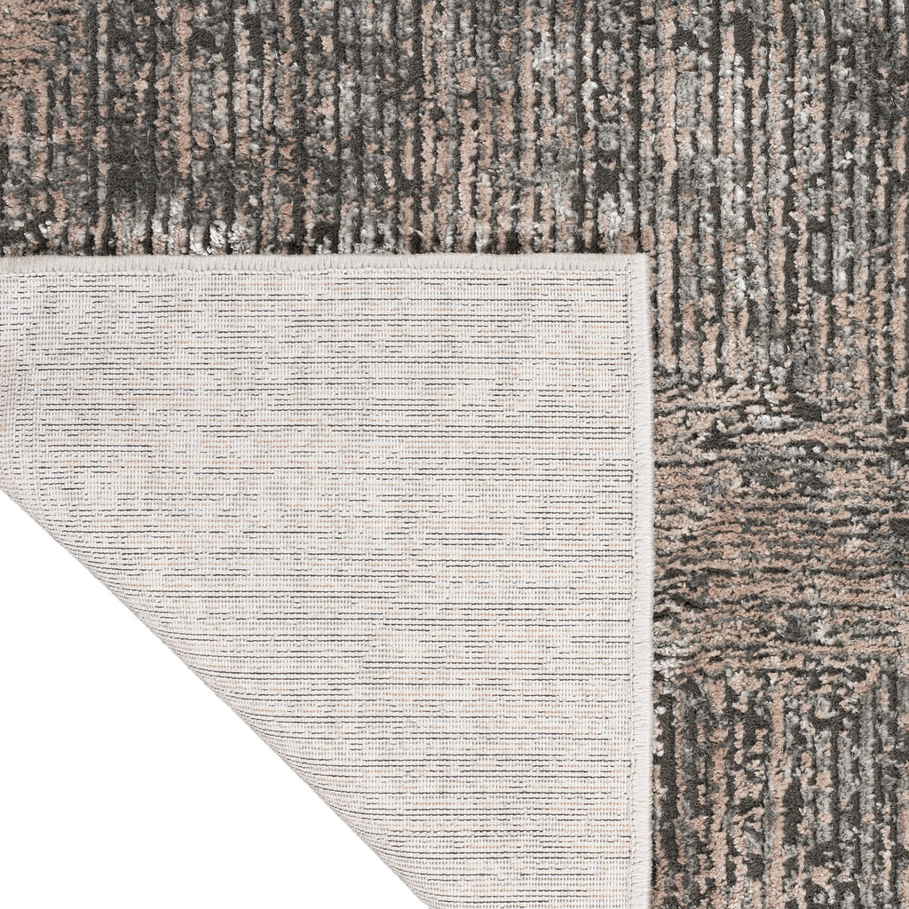 nourison ck024 irradiant irr01 black ivory rug