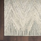 nourison interlock itl04 teal rug