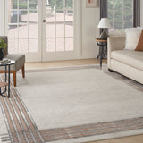 nourison desire dsr01 ivory silver rug