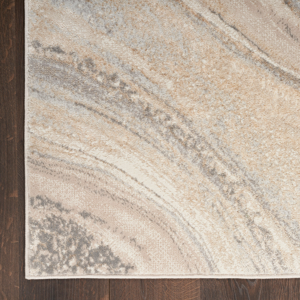 nourison brushstrokes bsk03 cream grey rug