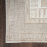 nourison glitz glz07 ivory rug