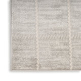 nourison serenity home srh05 light grey rug