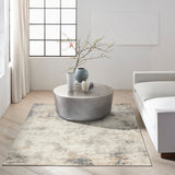 nourison ck005 enchanting ech07 ivory grey rug