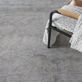 nourison ma30 star smr01 slate rug