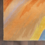 nourison prismatic prs25 multicolor rug