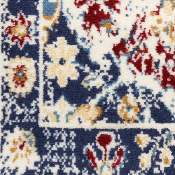 nourison grafix grf31 blue multicolor rug
