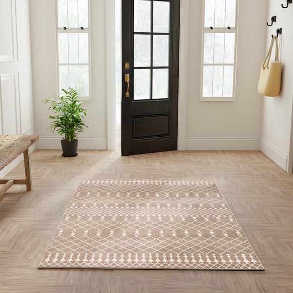 nourison astra machine washable asw10 taupe rug