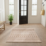 nourison astra machine washable asw10 taupe rug