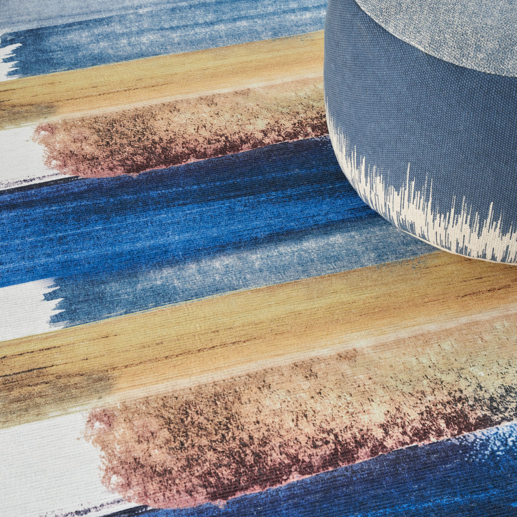 nourison nourison washables nwb09 blue multicolor rug