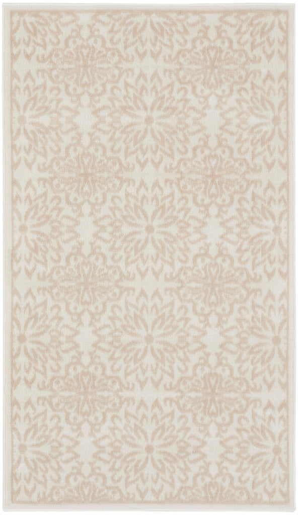 nourison jubilant jub06 ivory beige rug
