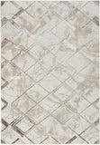 nourison glitz glz02 ivory grey rug