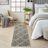 nourison aloha alh35 charcoal rug