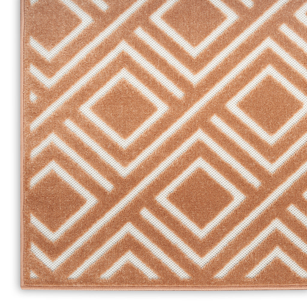 nourison care free caf03 copper rug