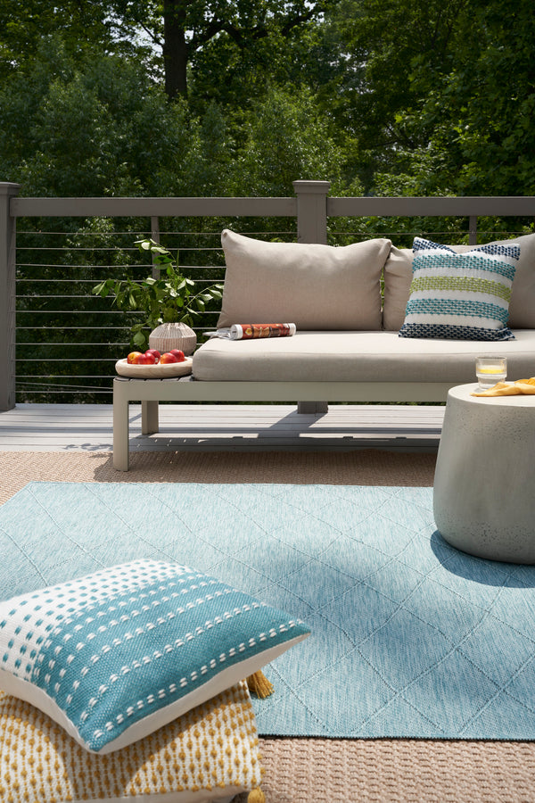 nourison washable solutions wsl01 aqua rug
