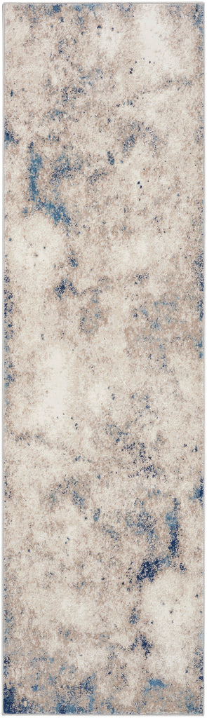 nourison ck022 infinity ifn05 ivory grey blue rug
