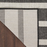 nourison positano pos03 black ivory rug