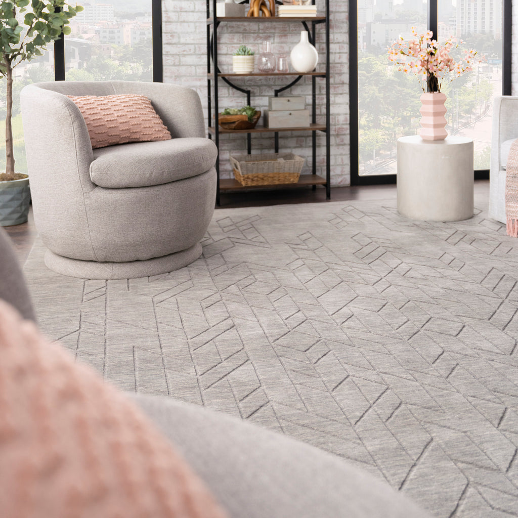 nourison alessia ale01 grey rug