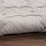 nourison easy care nes01 silver grey rug