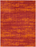 nourison nourison essentials nre03 red rug