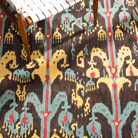 safavieh clearance ikat ikt221a charcoal rug