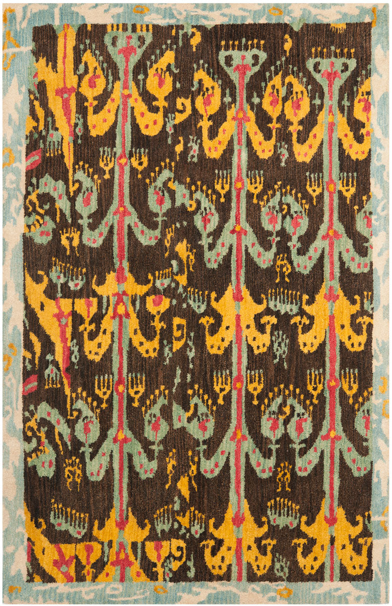 safavieh clearance ikat ikt221a charcoal rug