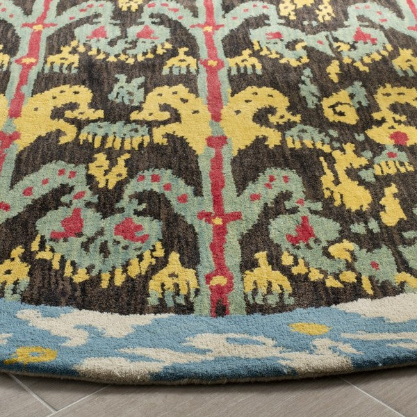 safavieh clearance ikat ikt221a charcoal rug